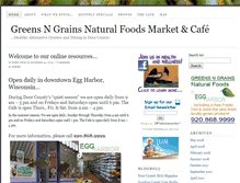 Tablet Screenshot of greens-n-grains.com